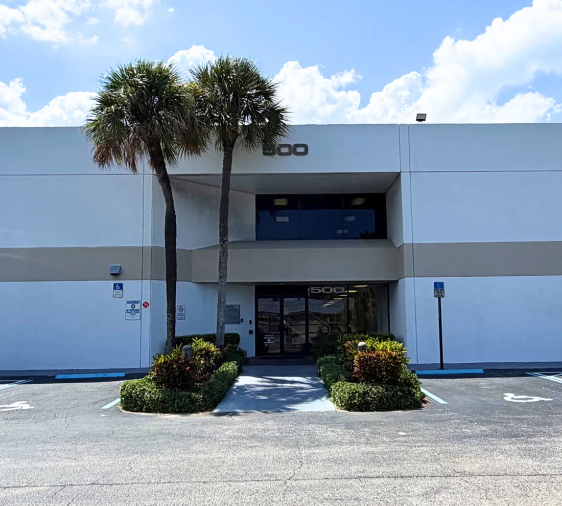 The CDI office building at 500 Gulfstream Blvd, Delray Beach, Florida