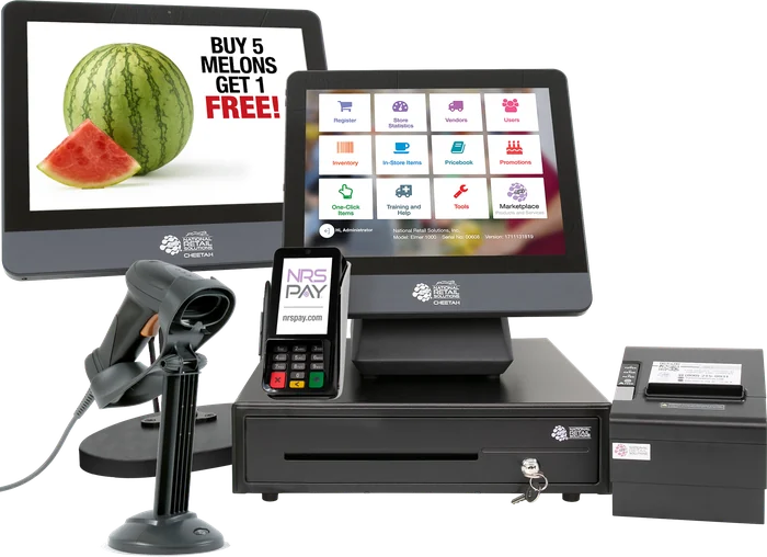 Cheetah POS grocery register